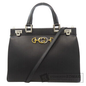 Gucci Zumi Handbag Calfskin Leather